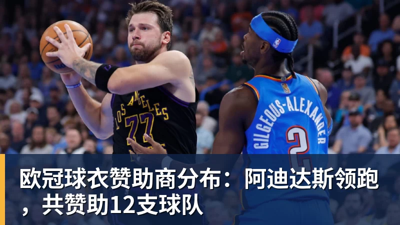 澳门十大正规电子游戏平台欧冠球衣赞助商分布：阿迪达斯领跑，共赞助12支球队